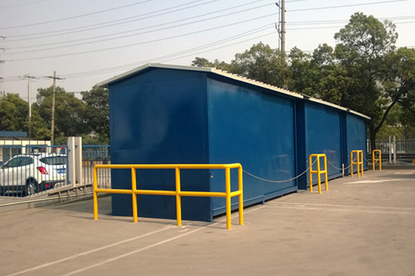 Container houses creatively use the architectural design and application of containers